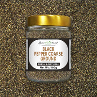 Black pepper coarse ground