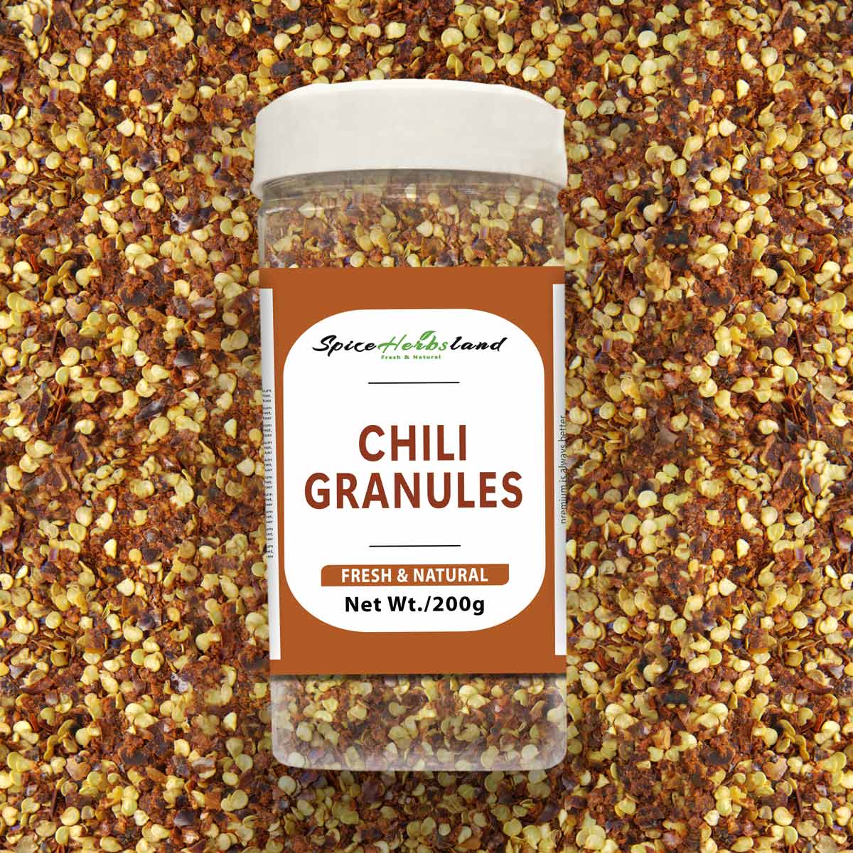 Chili granules