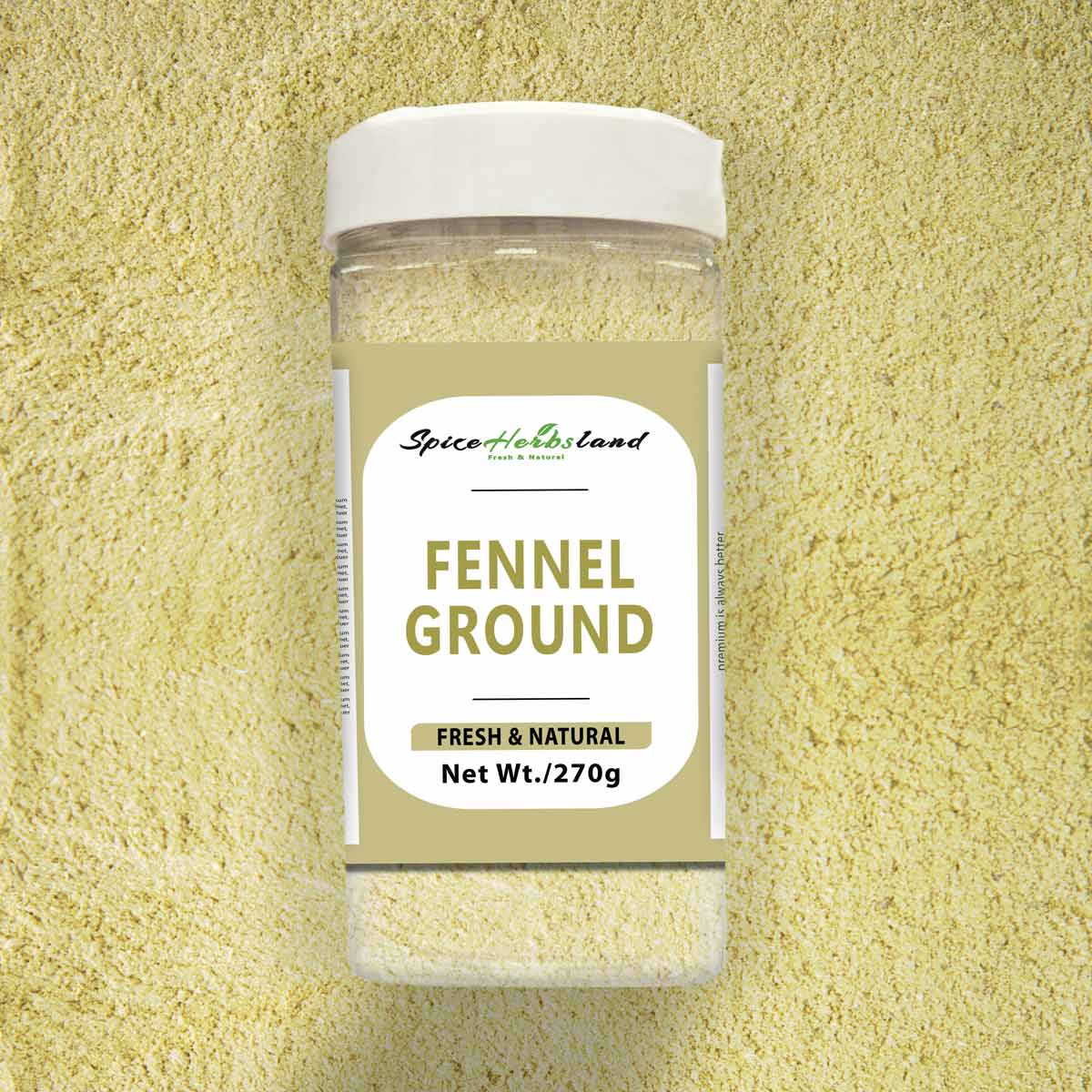 Fennel ground