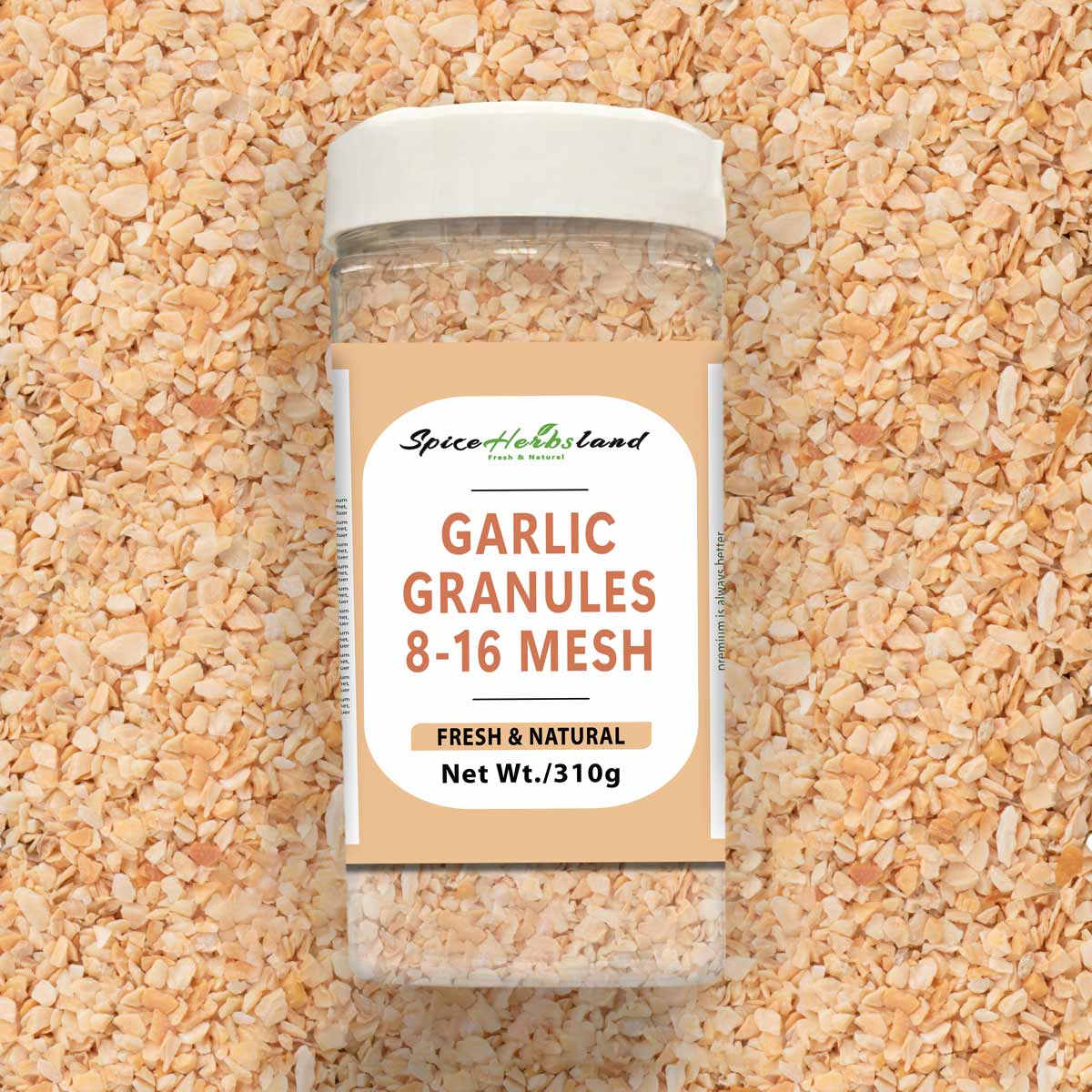 Garlic granules 8-16 mesh