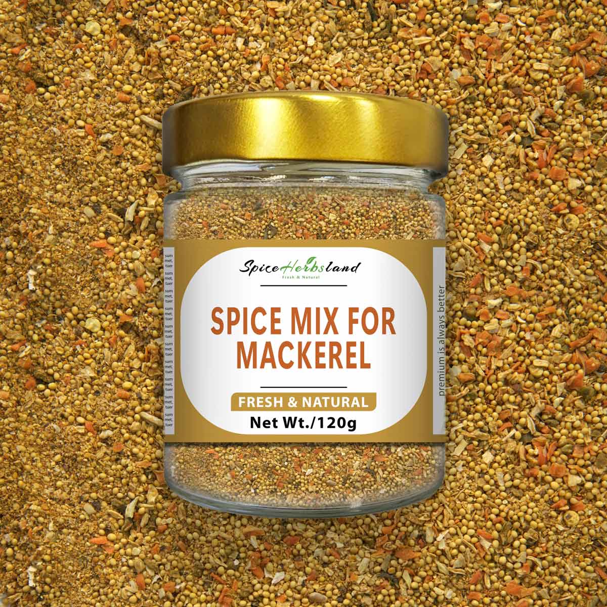 Spice mix for Mackerel